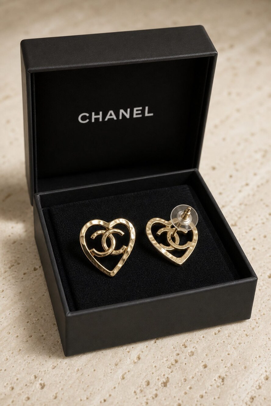 CHANEL Classic Parisian Earrings Style 26 | New with Box - Picture 5 of 9